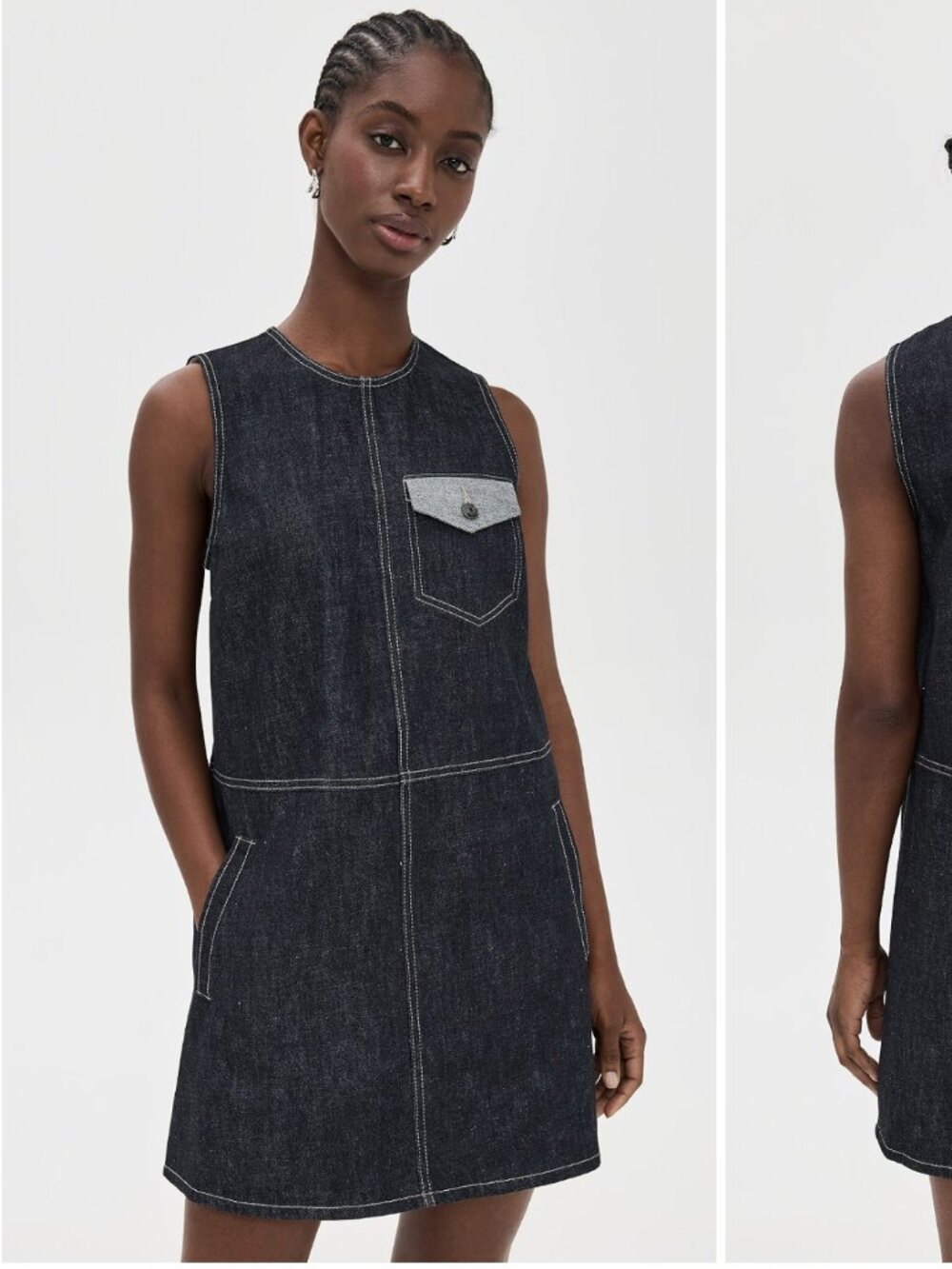 Lee Mathews Leo Pinafore Dress